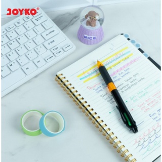 

(1 PCS) BULPEN/BULPOINT JOYKO CETEKAN 4 WARNA BP-288 QUACO 3