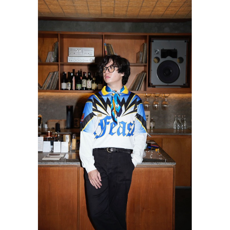 Jersey .feast Biru Kuning Limited