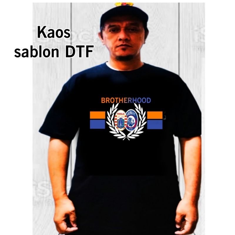 Baju kaos brotherhood Persija arema/kaos komunitas klub persija