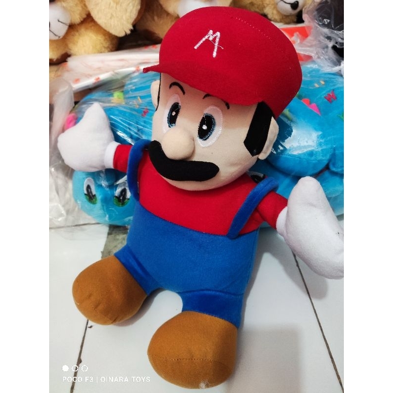 Boneka super Mario boneka L