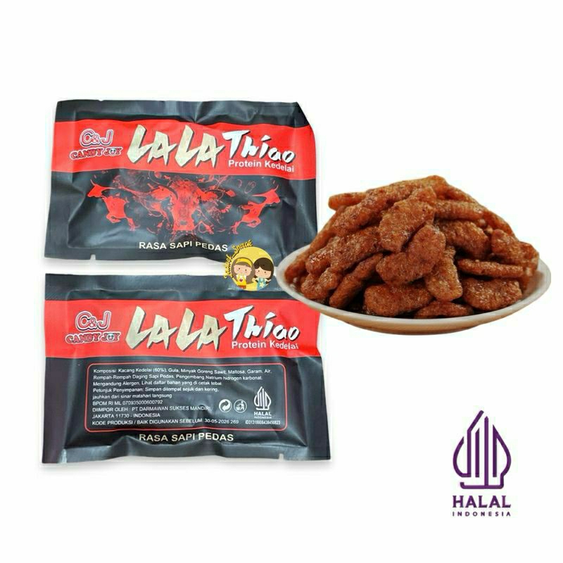 

Lala thiao/latiao rasa sapi pedas