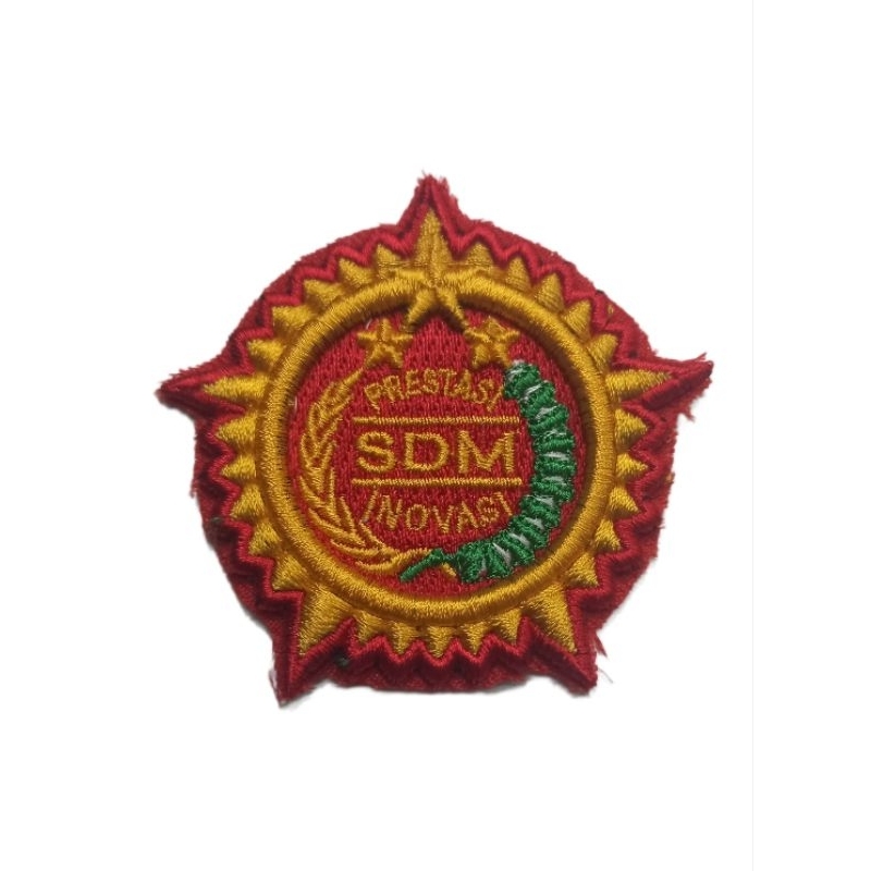 Brevet bordir RODA SDM POLRI timbul