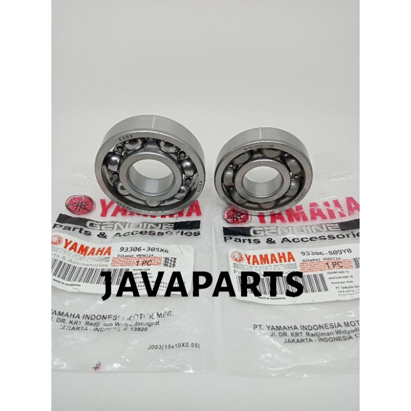Bearing Laher Kruk As Set Kanan Kiri (6305/6322) Yamaha Mio Old Lama Sporty Smile Mio Soul Karbu Fin