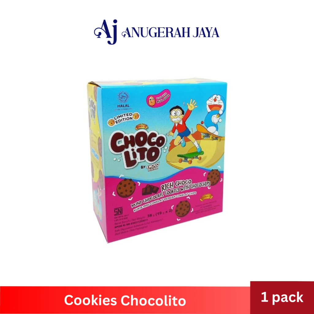 

Cookies CHOCOLITO by Chocomania (10 pcs @ 19 gram)