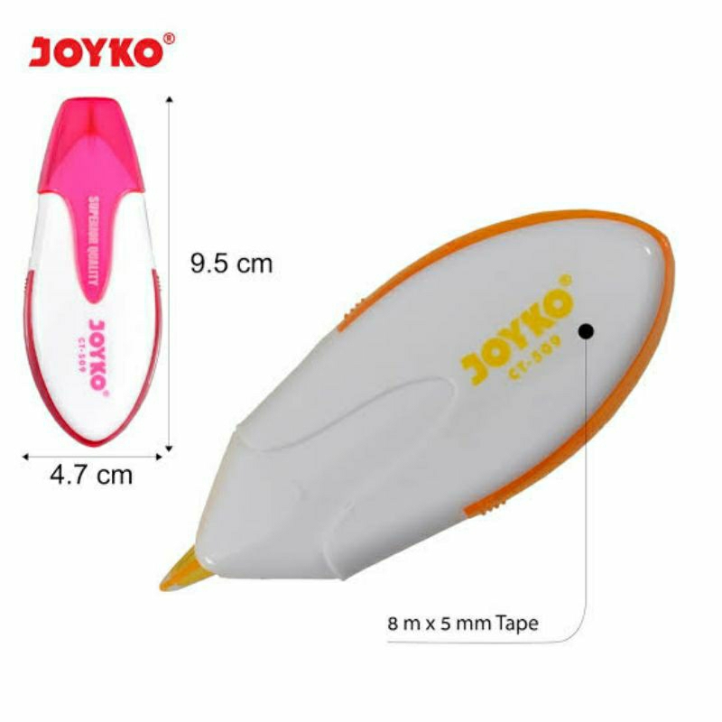 

Correction Tape / Pita Koreksi Joyko CT-509 / (12pcs)
