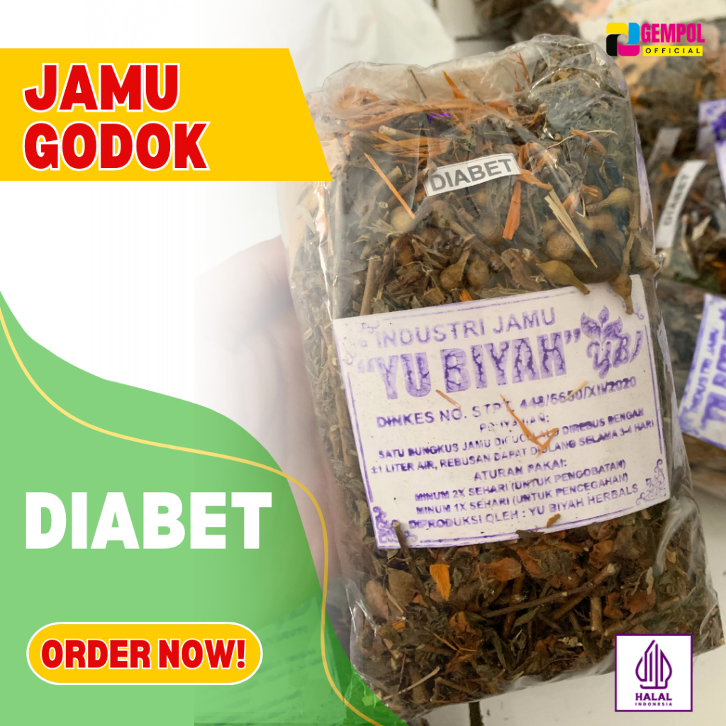 

JAMU GODOK DIABET/ KENCING MANIS HERBAL/JAMU HERBAL GULA DARAH AMPUH