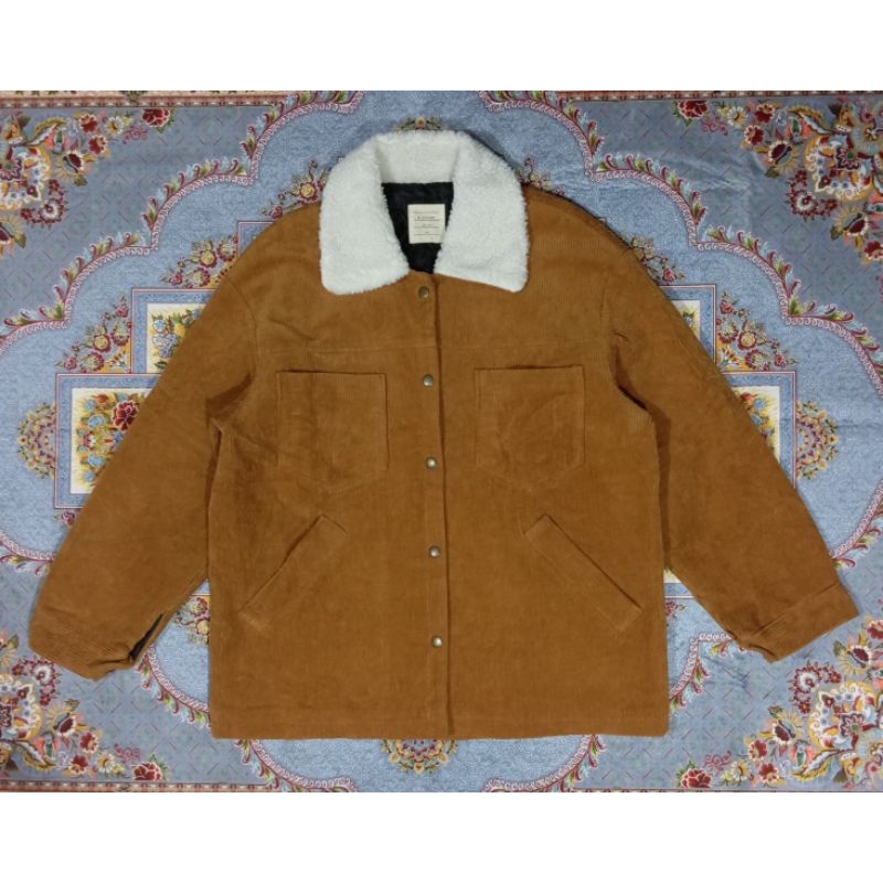 *w second corduroy jacket