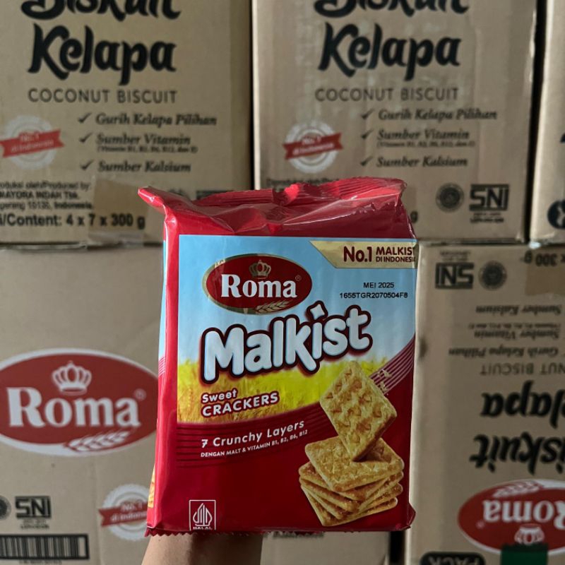 

roma malkis 224 gram 1 dus isi 36 pcs