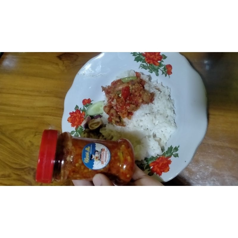 

Kasih Ibu Sambal Cumi Pete Viral pedas mantab