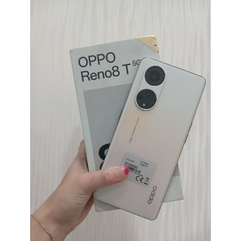 Oppo Reno 8t 5g 8/128 Second Bekas