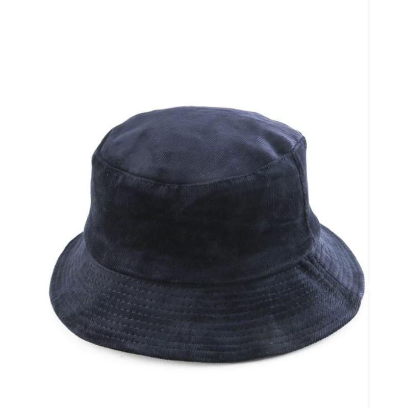 Topi Bucket Flanel 100% Original merek Lois Jeans