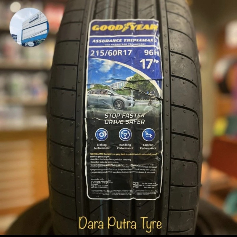 ban mobil 215 60 17 goodyear triplemax 2 Ban 215/60R17 96H Goodyear Triplemax ( HRV, Creta )