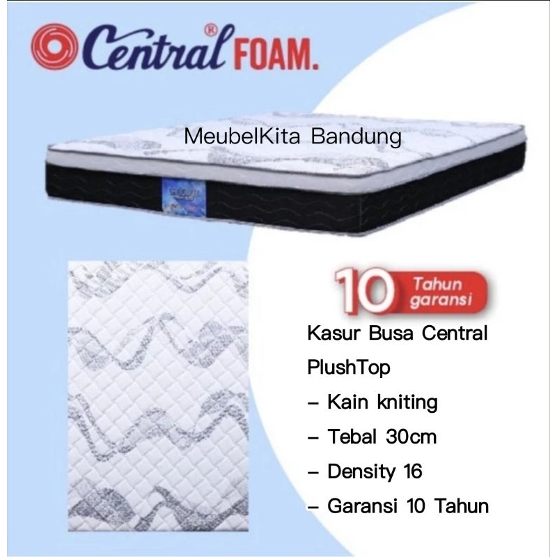 Kasur Busa Central Plustop Tebal 30cm Kasur Busa Murah Empuk Central Garansi 10 Tahun
