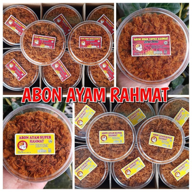 

ABON AYAM SUPER RAHMAT ORIGINAL DAN PEDAS