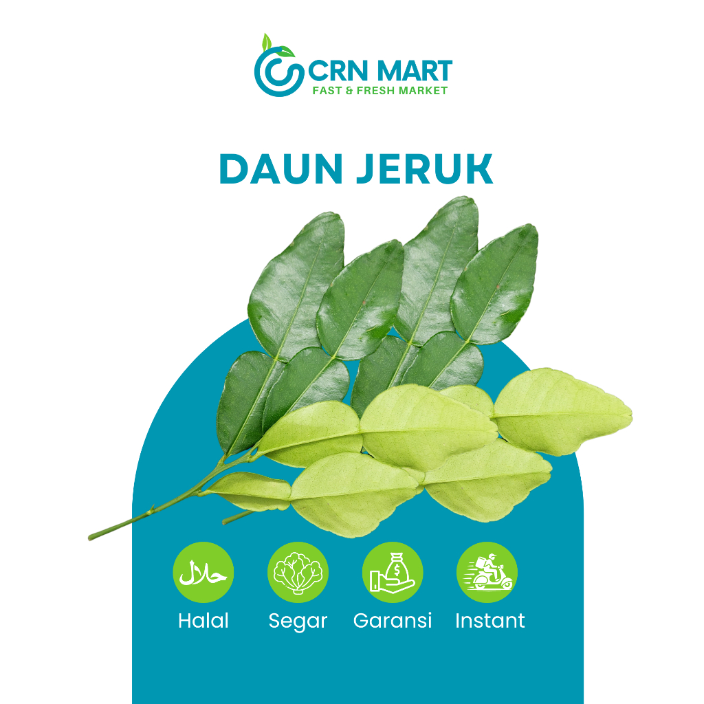 

CRN MART - Daun Jeruk Segar/Rempah-rempah Segar/Daun Jeruk Fresh 1 Paket