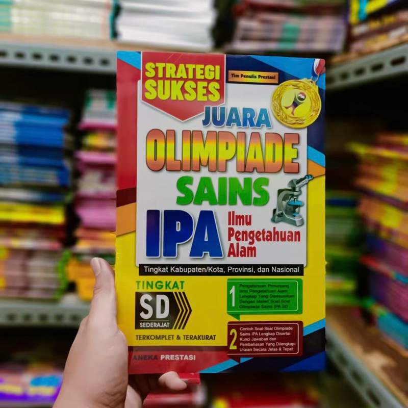 BUKU OLIMPIADE SAINS IPA ILMU PENGETAHUAN ALAM TINGKAT SD SEKOLAH DASAR