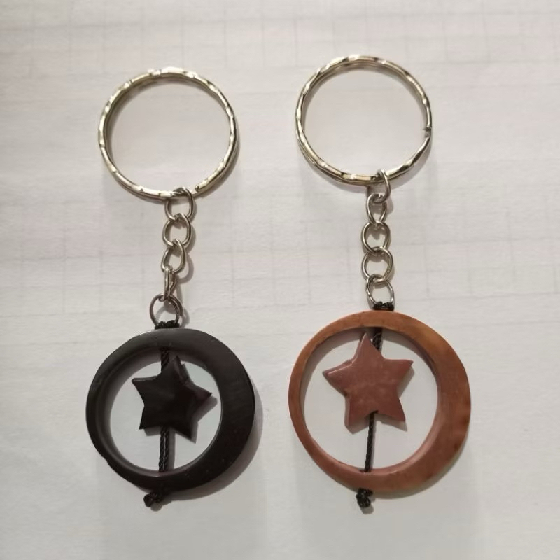 GANTUNGAN KUNCI BULAN BINTANG