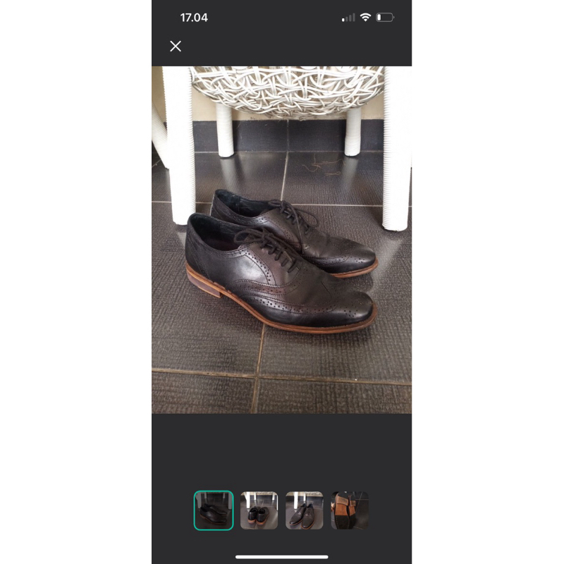 SEPATU FORMAL NAPPA MILANO EDMOND BROGUES SIZE 38