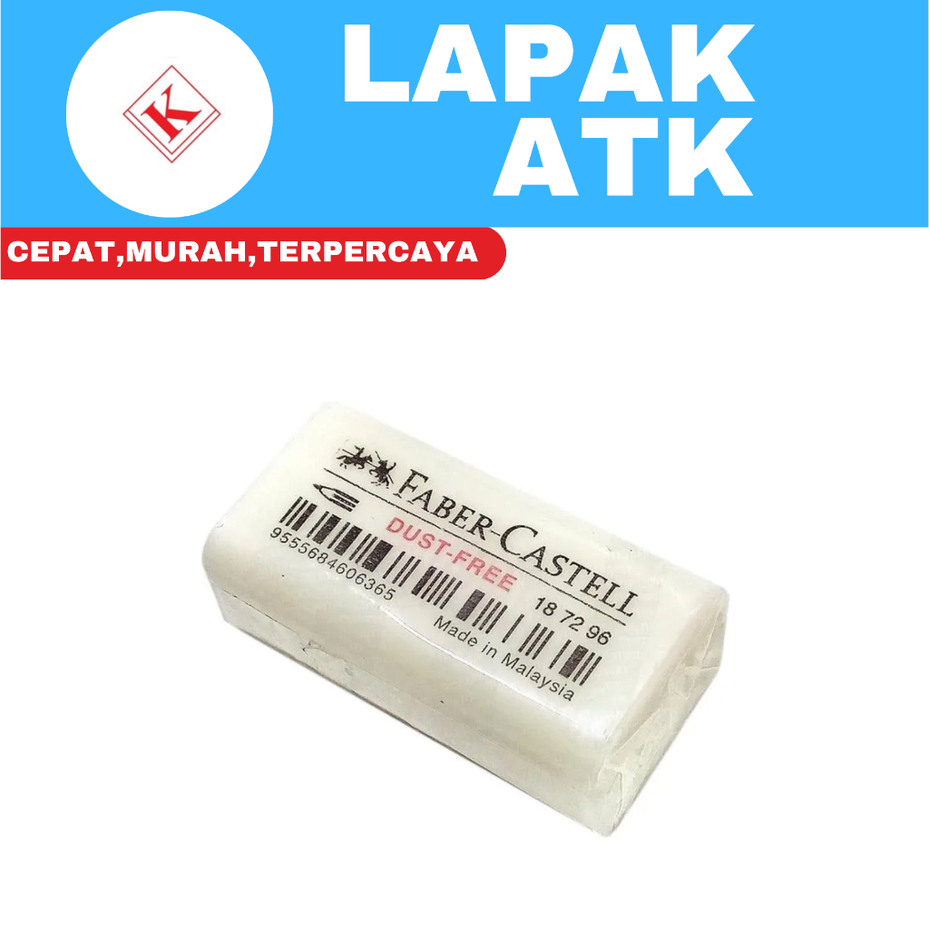 

Penghapus pensil Faber castell (1PCS) ++