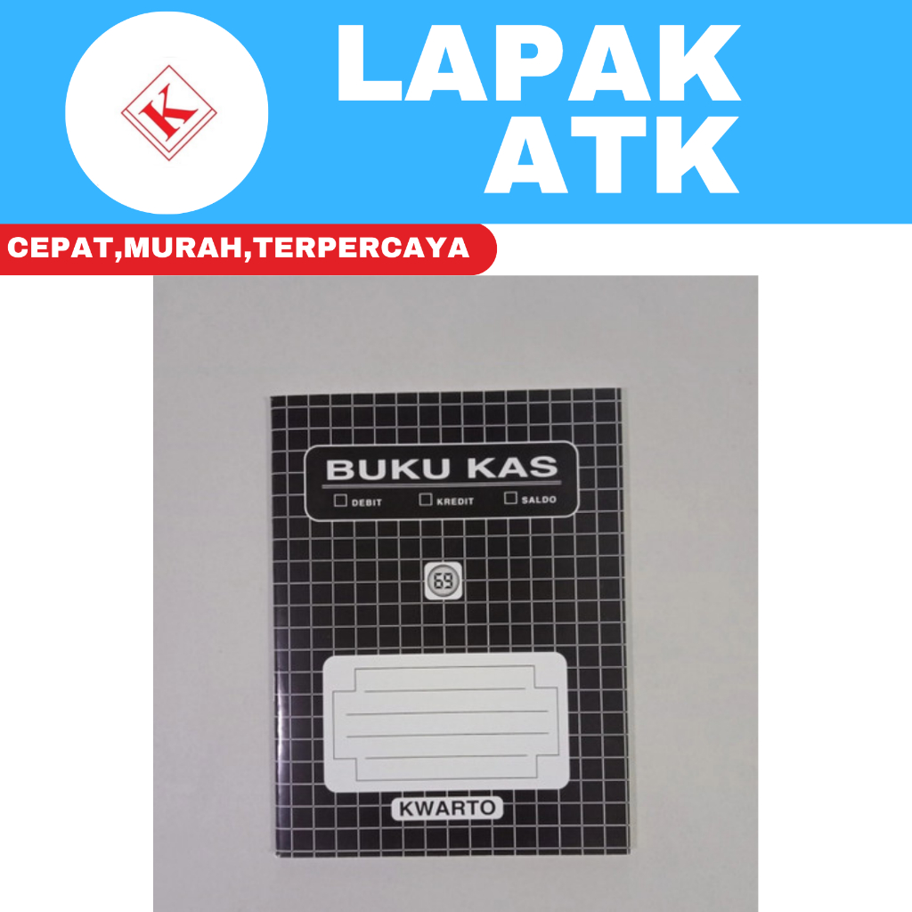 

Buku kas kuarto / kas kwarto (PER BUKU) +LT2