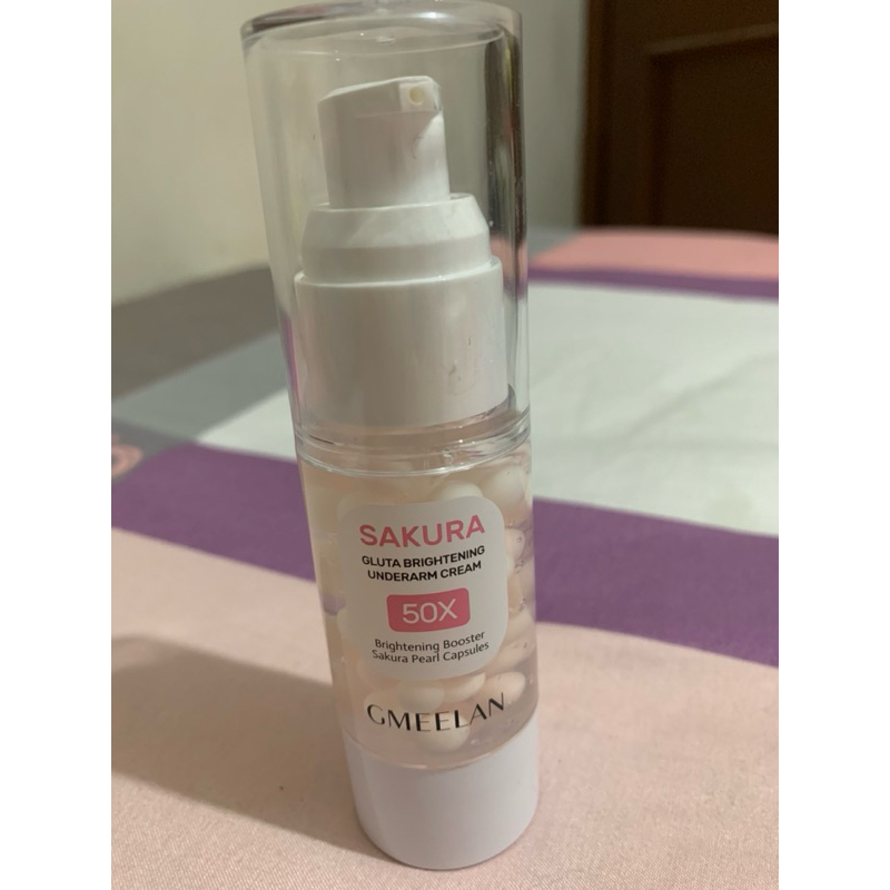 Gmeelan Sakura Gluta Brightening Underarm Cream