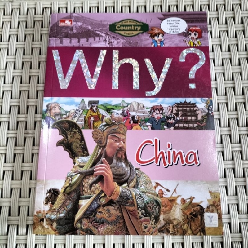 Preloved why? China buku anak komik edukasi