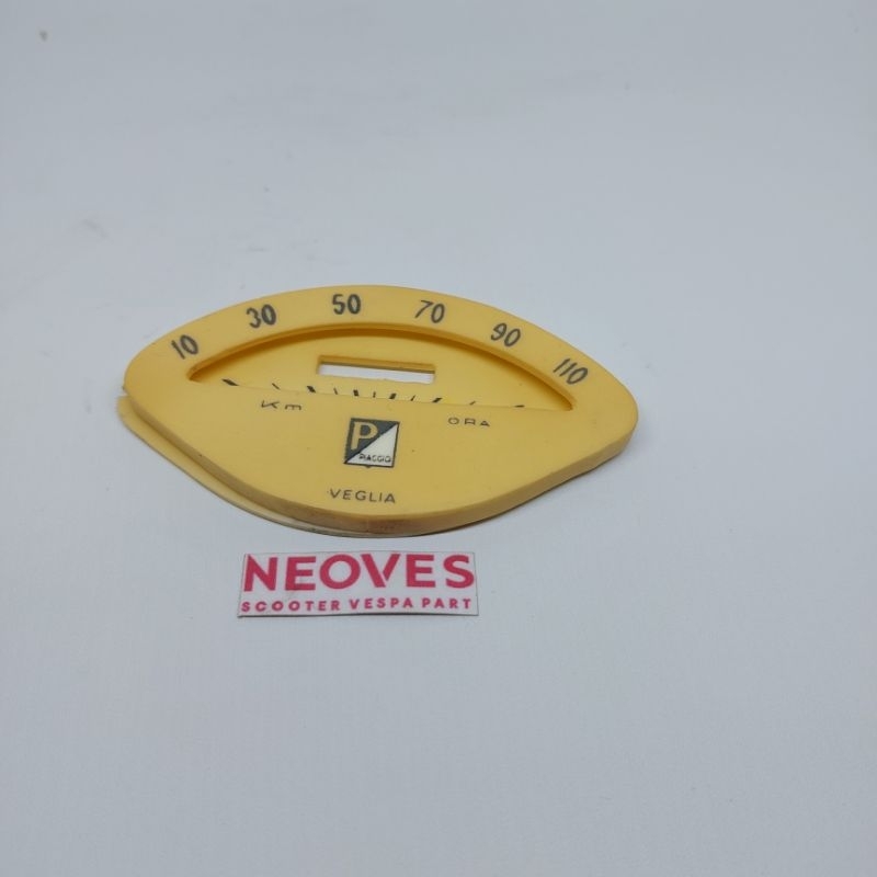 layar speedometer vespa Sprint / Gl 110km VBB P/100KM