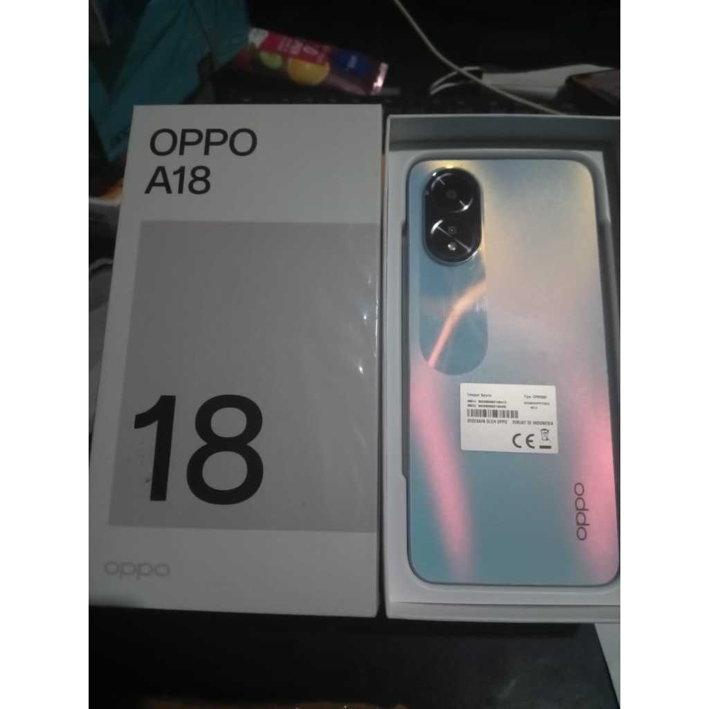 Oppo A18 Ram 4/128gGB second