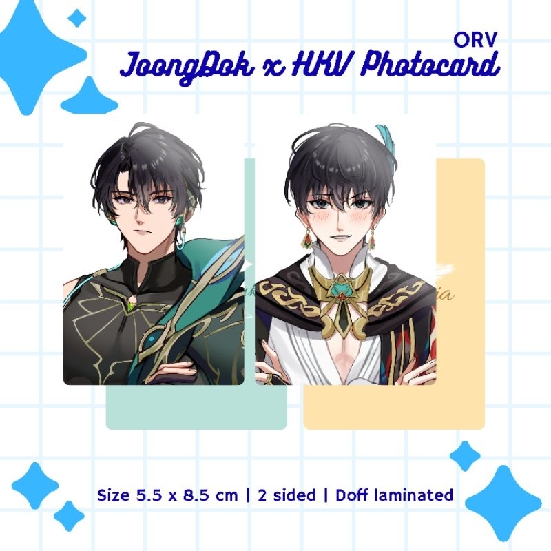 ORV - JoongDok x Hkv Photocards