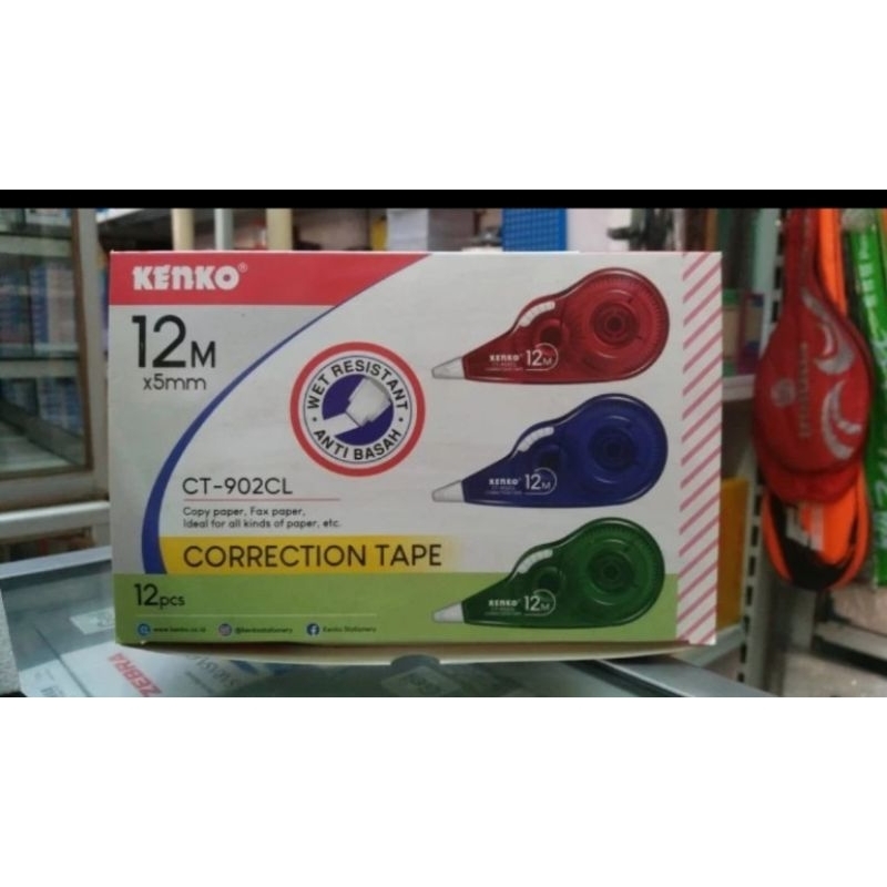 

Tip-ex Correction tape 12m