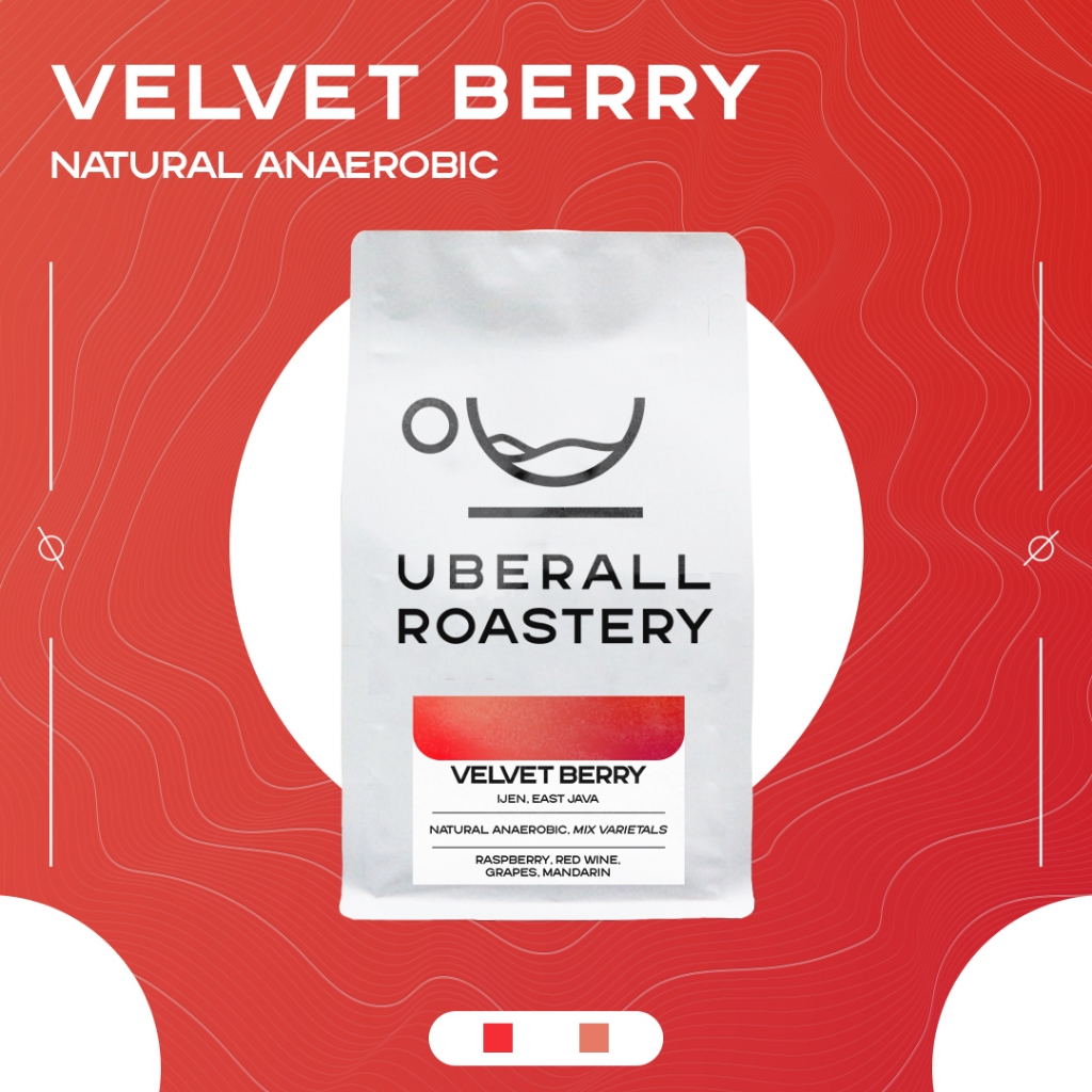 

Kopi Arabika Velvet Berry (Natural Anaerobic) Roasted by Uberall Roastery