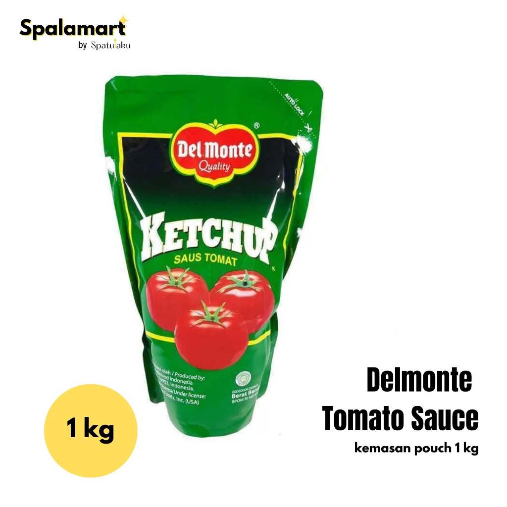 

Delmonte Tomato Sauce 1 kg / Saus Tomat Delmonte Kemasan 1 kg