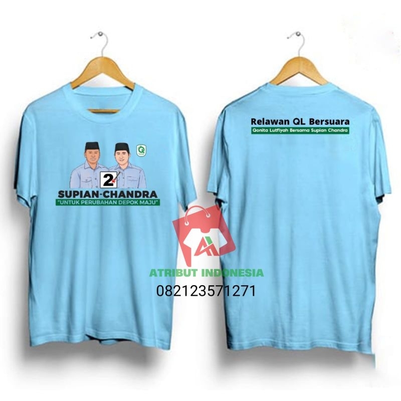 Kaos partai custom murah