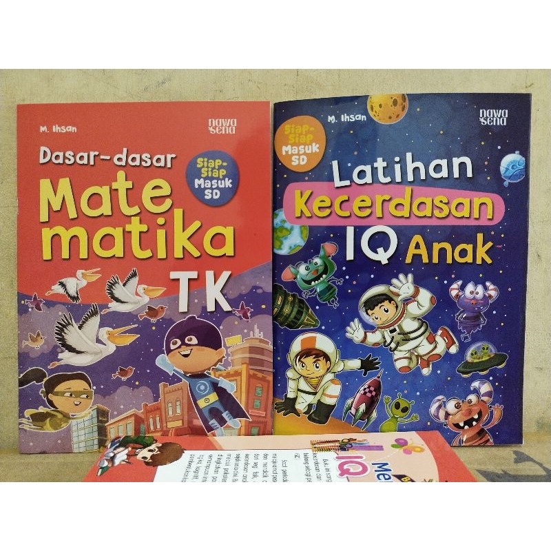 Dasar dasar Matematika - Latihan Kecerdasan IQ untuk paud dan TK - Solusi Cerdas Siap Masuk SD Favor