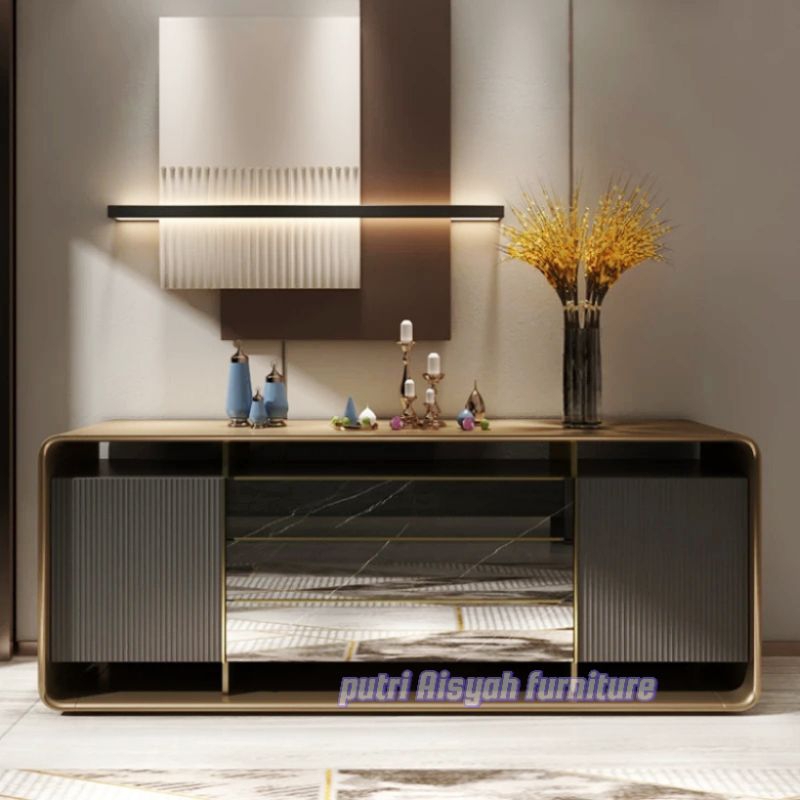 CABINET TV MEWAH MODERN QUALITY, MEJA TV MEWAH MODERN, BUFET TV QUALITY