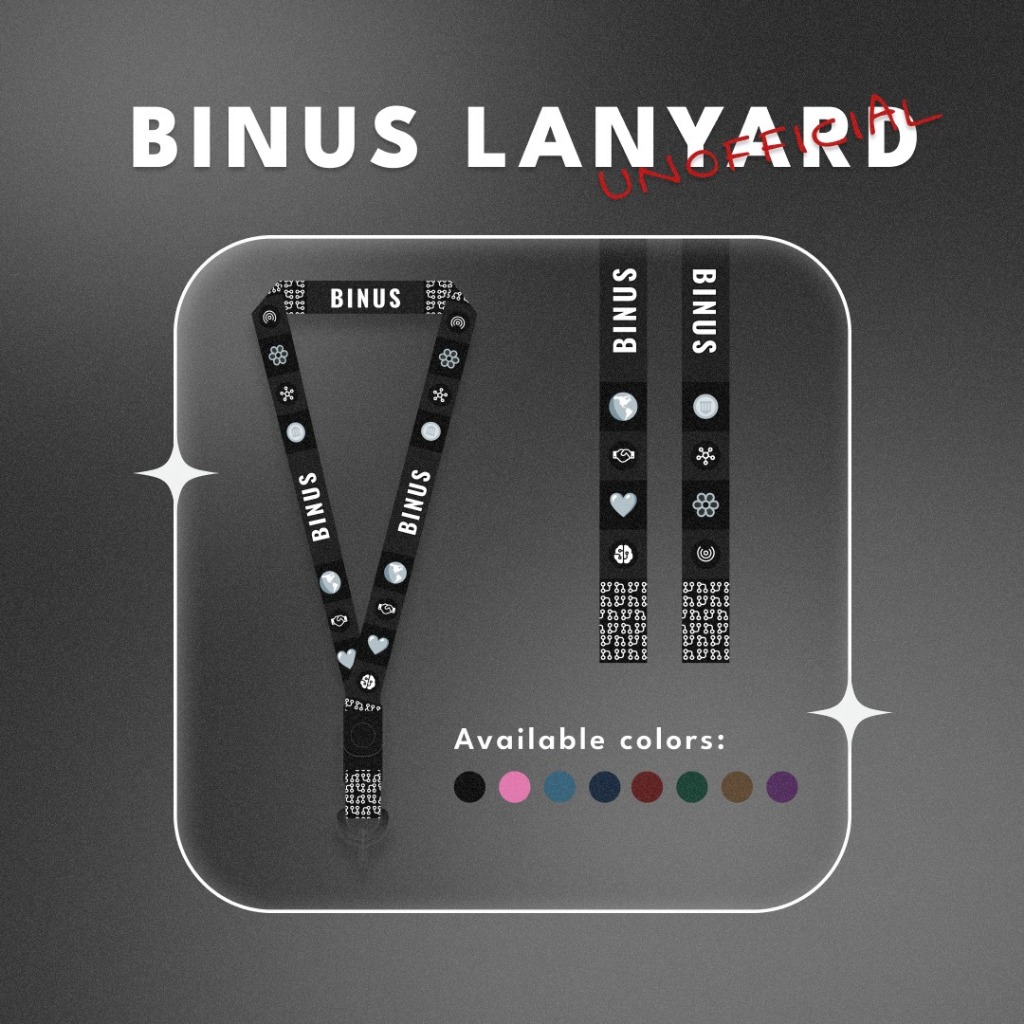 

BINUS FACULTY LANYARD UNOFFICIAL