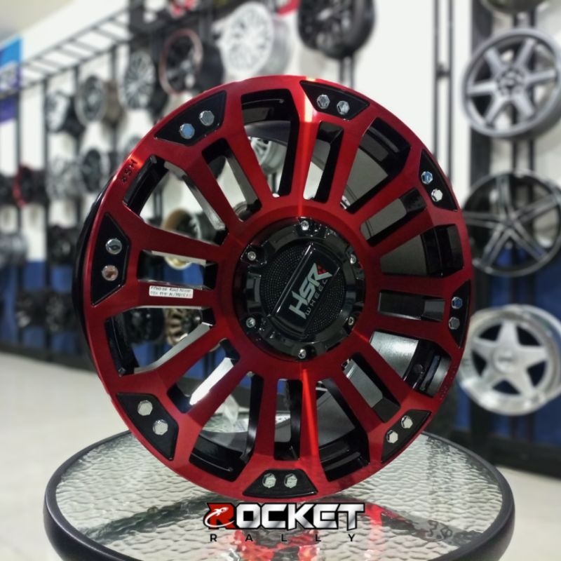 Toko Velg Dan Ban Mobil Sidoarjo HSR MYTH05 Ring 18 Baut 5X100/114,3 Bisa untuk mobil Zenix Vellfire