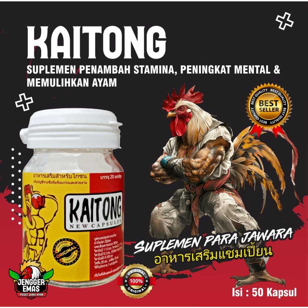 Kaitong Original isi 50 Kapsul