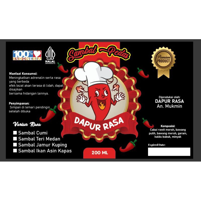 

Sambal Jamur Kuping Pedas 100 - 200 Gram