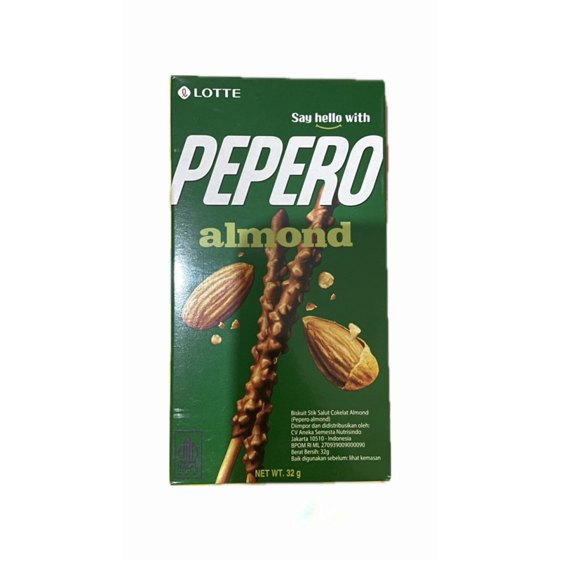 

Lotte pepero almond stick