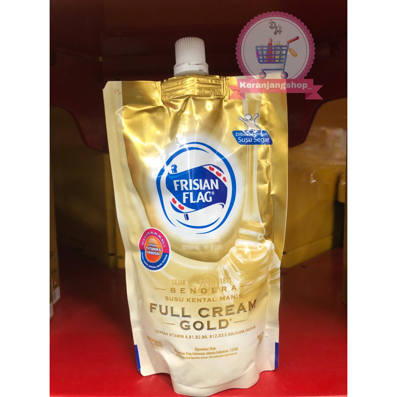 

Susu Full Cream Gold pouch 280gr