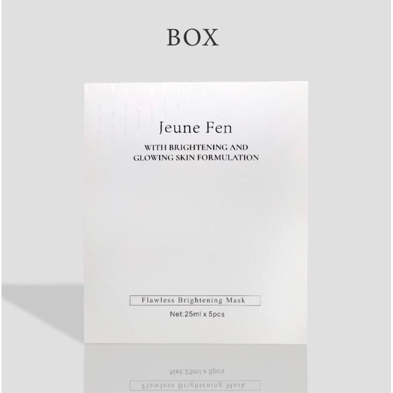 (1 Box / 5 Sachet) Jeune Fen Flawless Brightening Mask