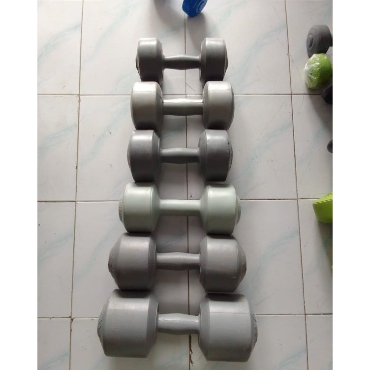 Diskon Meriah  barbel fitnes 4kg  barbel plastik 4kg barbel senam 4kg barbel fitnes murah 4kg  dumbl