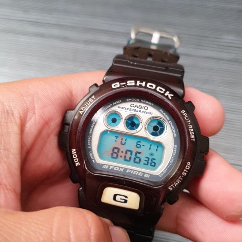 G-Shock DW-6900 WCCS Black Purple Original Second Preloved Rareitem