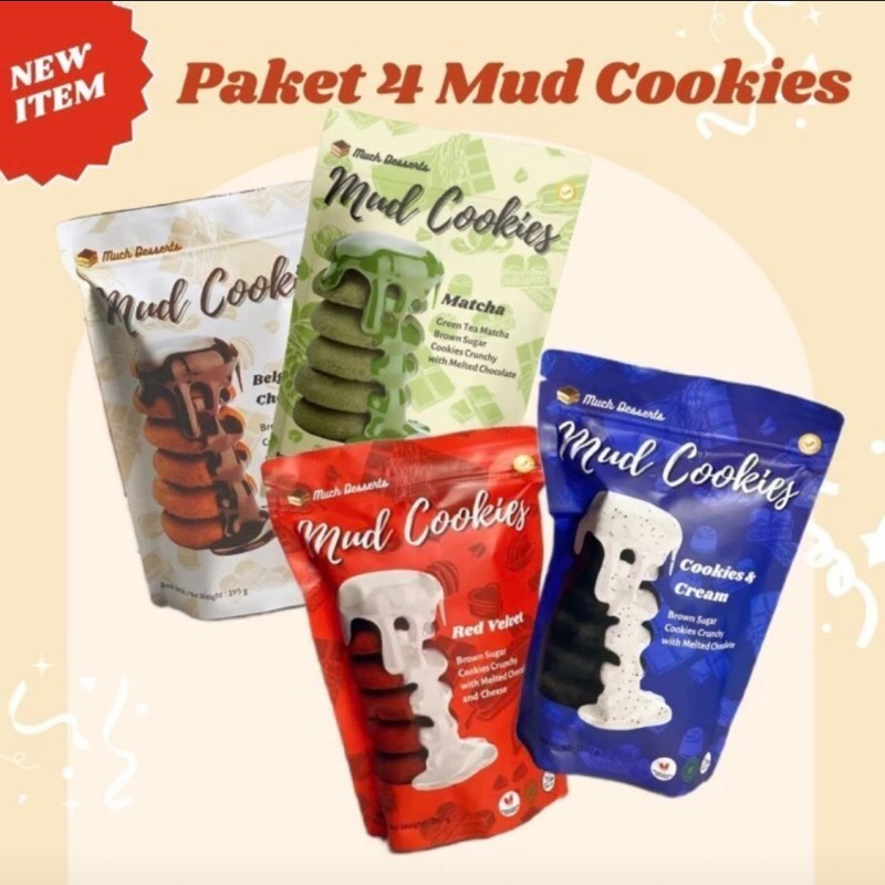 

Mud Cookies Melted 60gr - Much Dessert