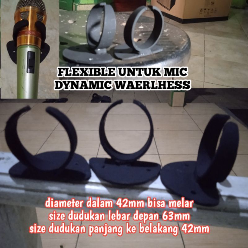 HOLDER MIC STAND MIC DINDING STAND MIC TEMBOK HOLDER MIC DINDING MIC DYNAMIC