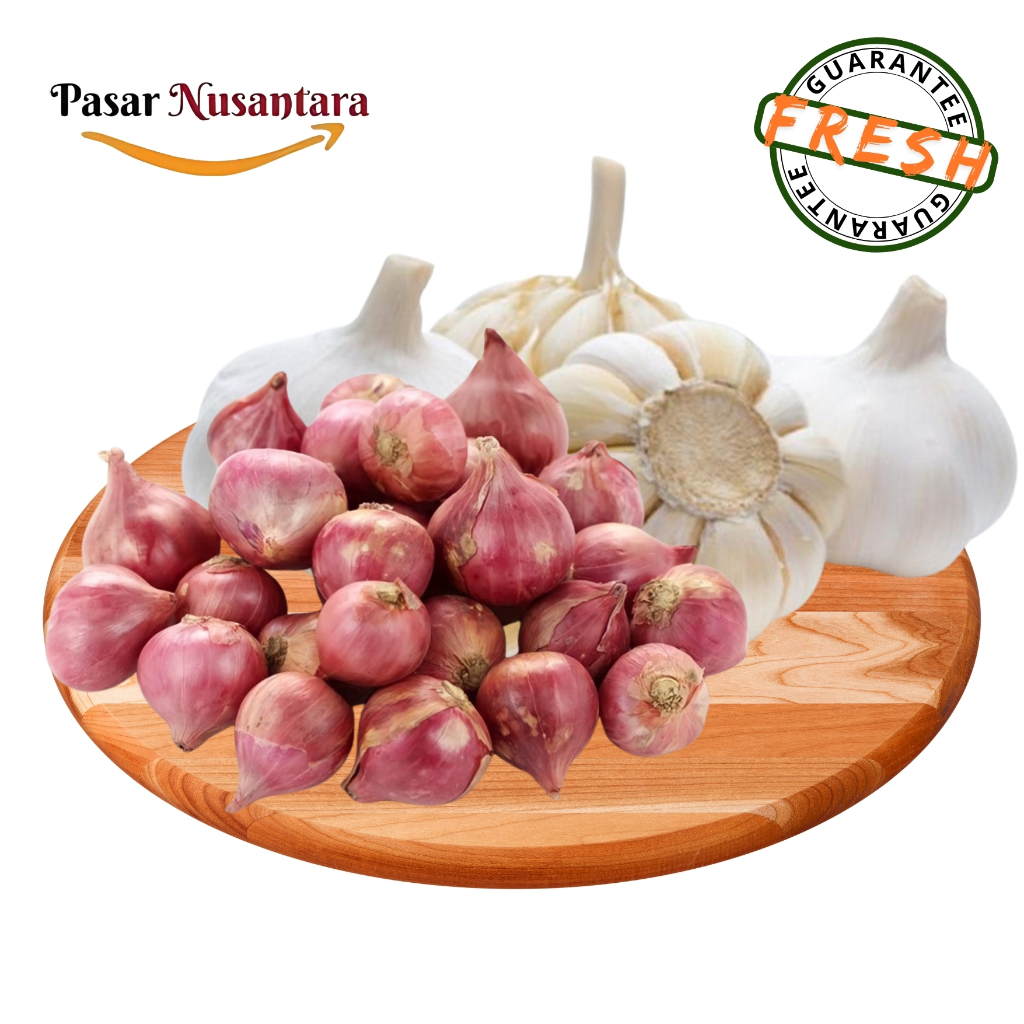 

Bawang campur merah putih 100 gram - Pasar Nusantara