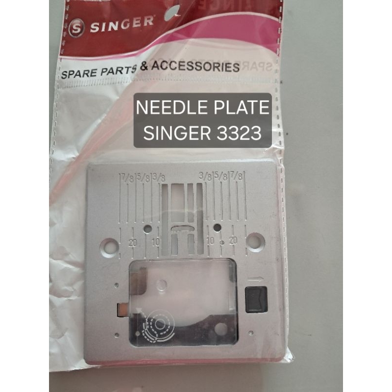 MESIN JAHIT SINGER 3323 - NEEDLE PLATE