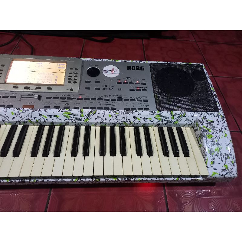 keyboard/piano/organ tunggal/ KORG PA 80 plashdisc second