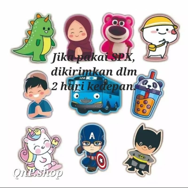 

Amplop 3D Karakter Seri A (harga 1 pack isi 5 lembar)
